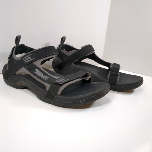 Teva Men's Hiking Black Sandals , Size 12 - Picture 1 of 12